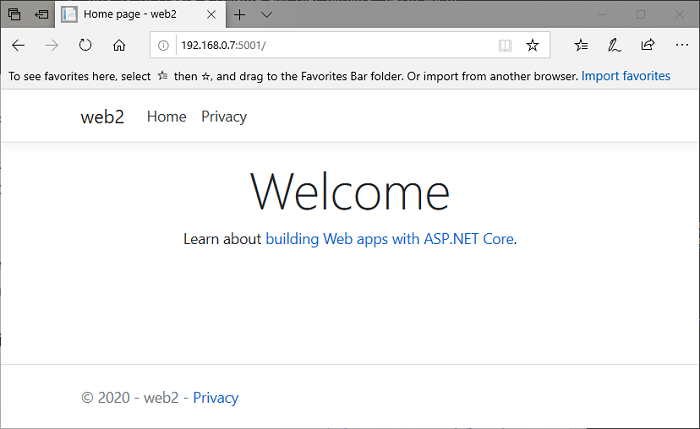 .NET Core WebApp